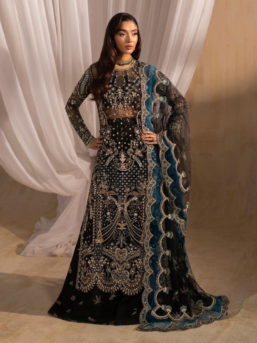 Siyah - Black Embroidered Pret 3 PCs