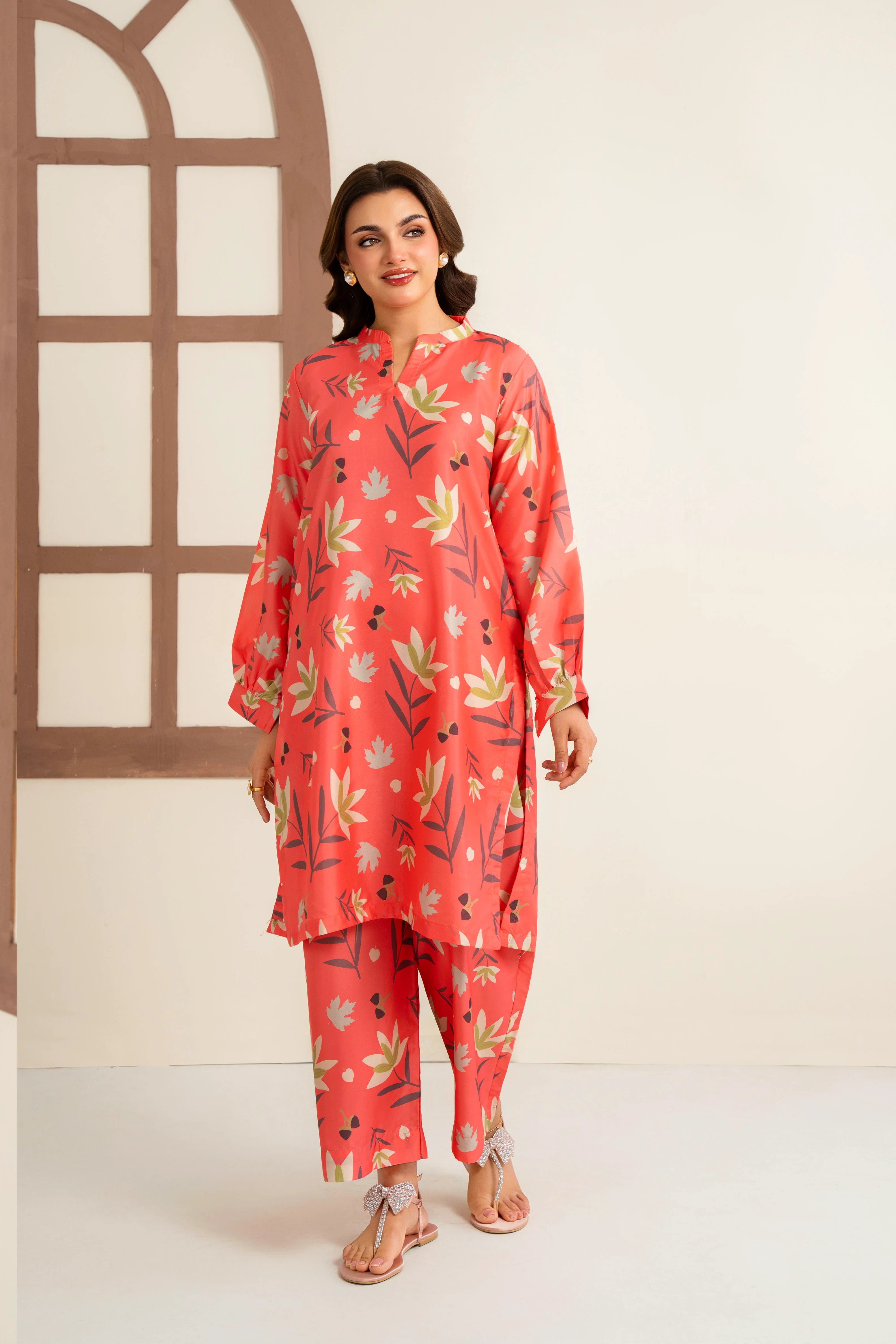 Omayah Silk Pret 2Pcs