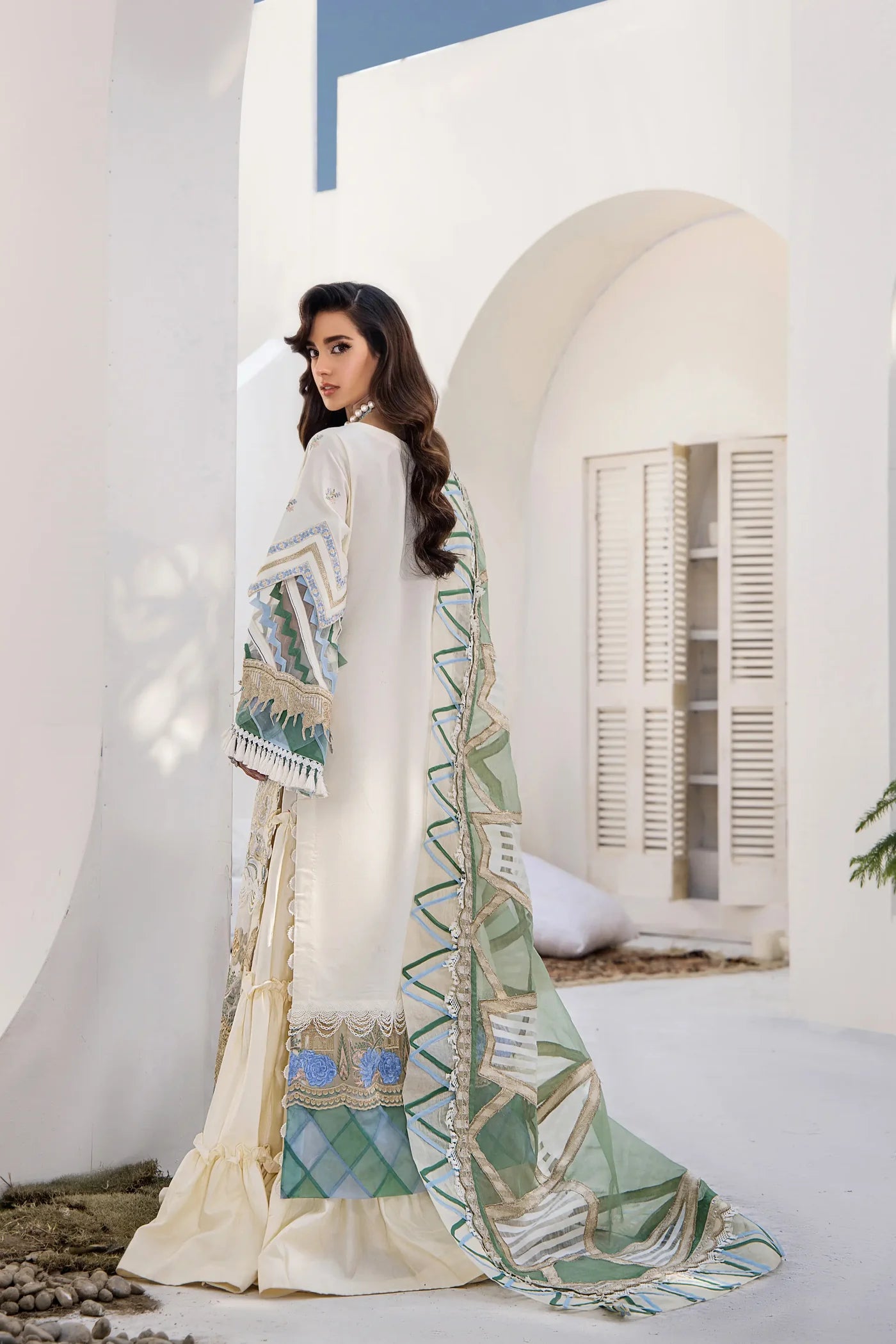 Allure of Sands Lawn Unstitched 3 PCs