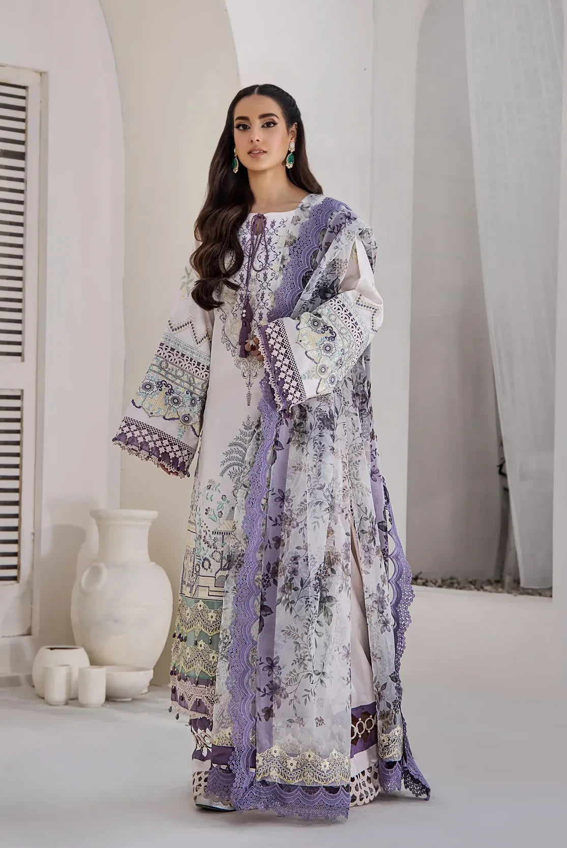 Ethereal Radiance Lawn Unstitched 3 PCs