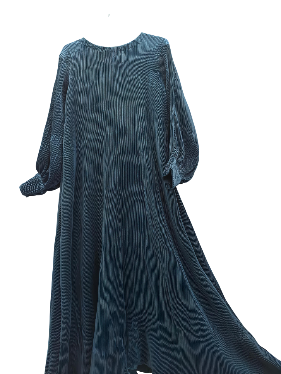 Elegant Pleated Silk Frock Pret 1 PC