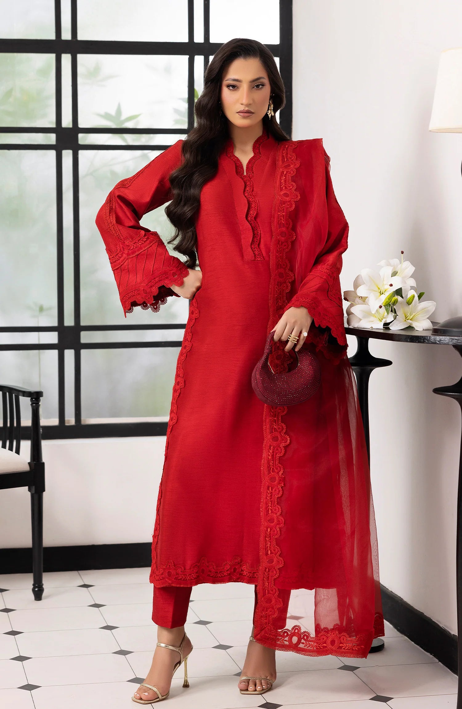 Bloodstone Rawsilk Pret 3 PCs