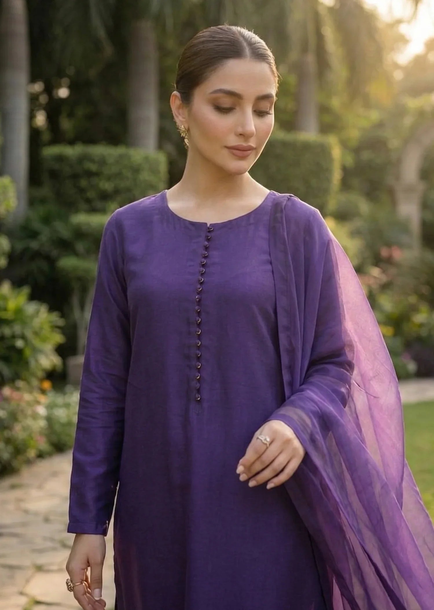 Reem – A Vision in Purple 3-Piece Set