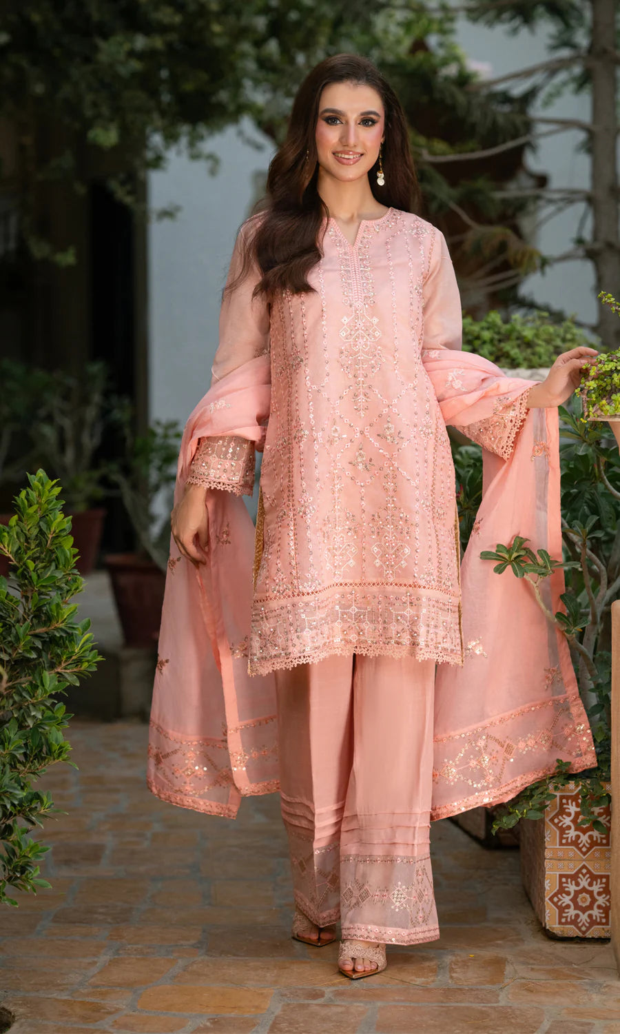 Tea Pink SE-020 Net Pret 3Pcs