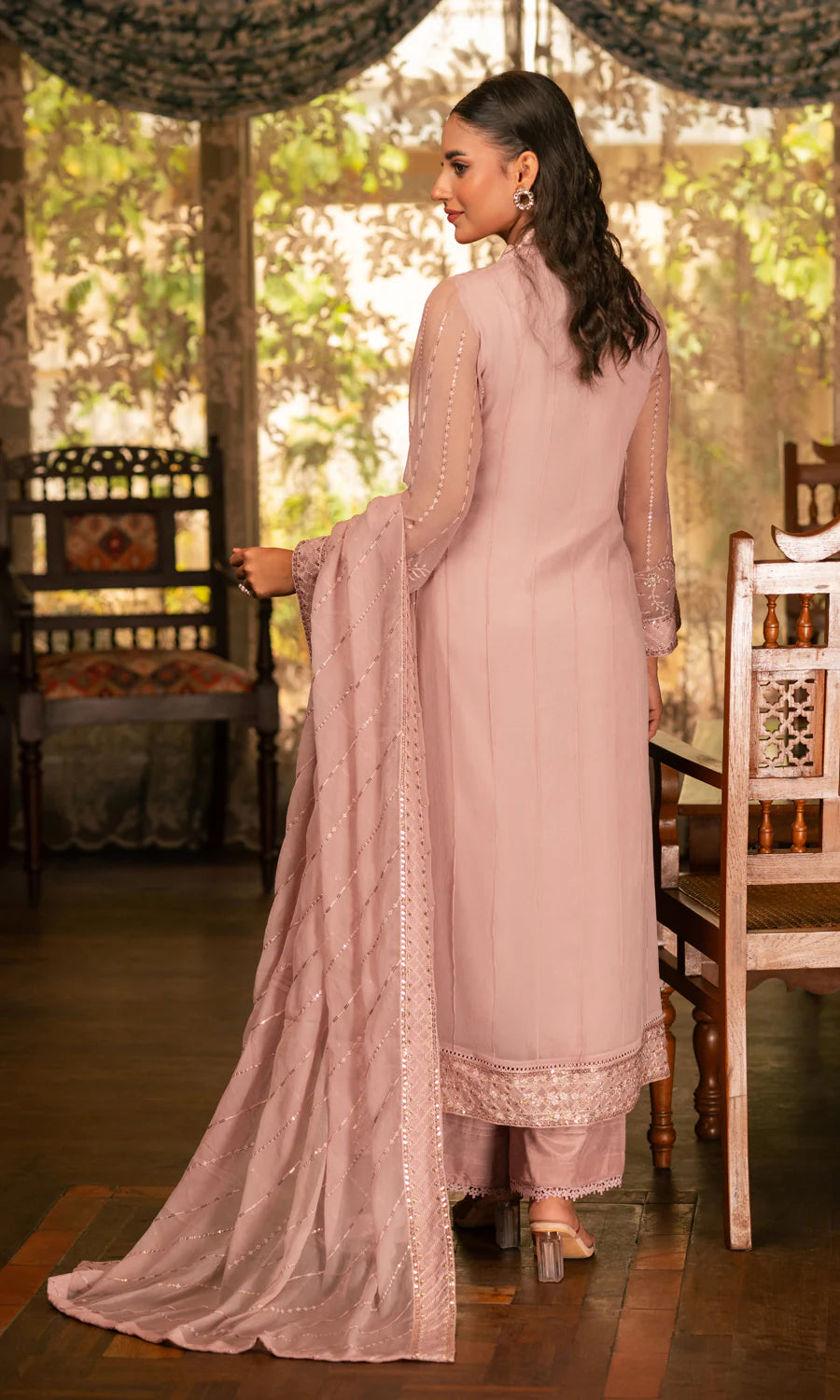 Tea Rose SE-040 Chiffon Pret 3Pcs