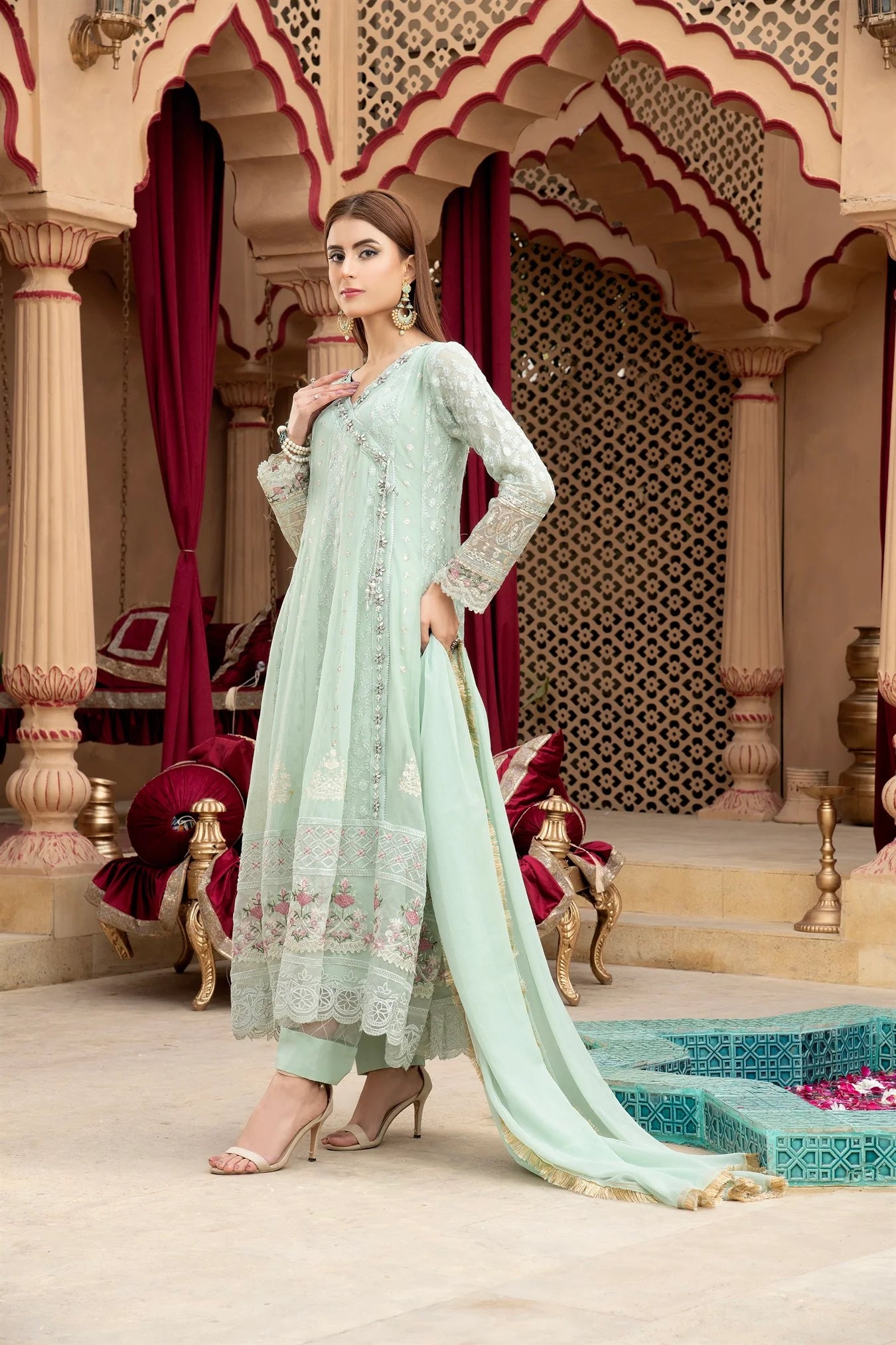 ANGRAKHA-B-008-AQUA PRET 3 PCs