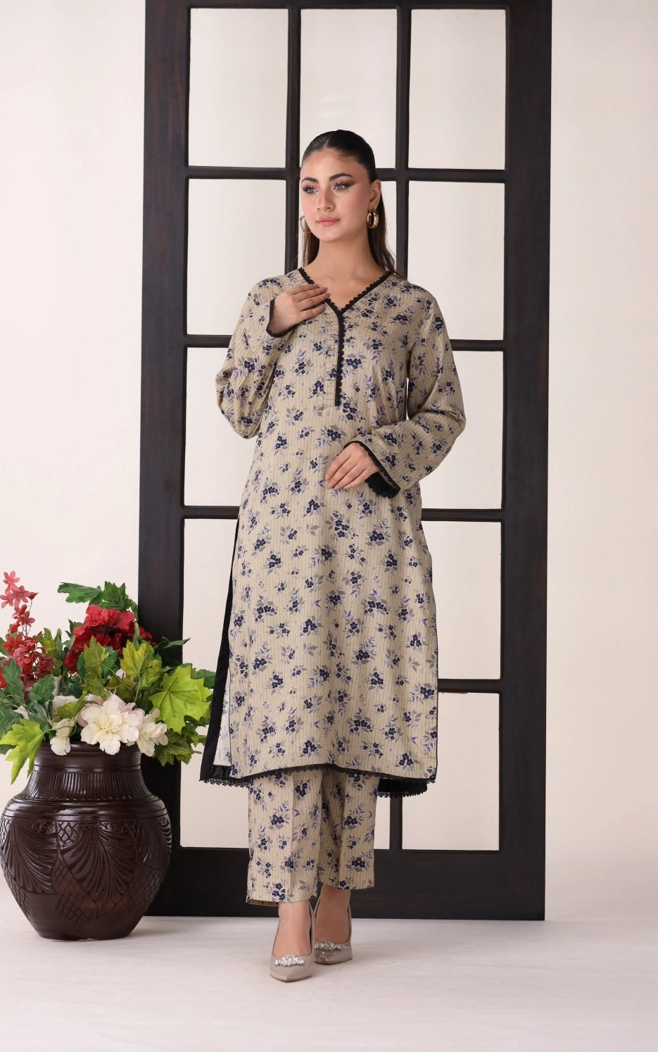 AFG-05 LINEN UNSTITHCED 2 PCs