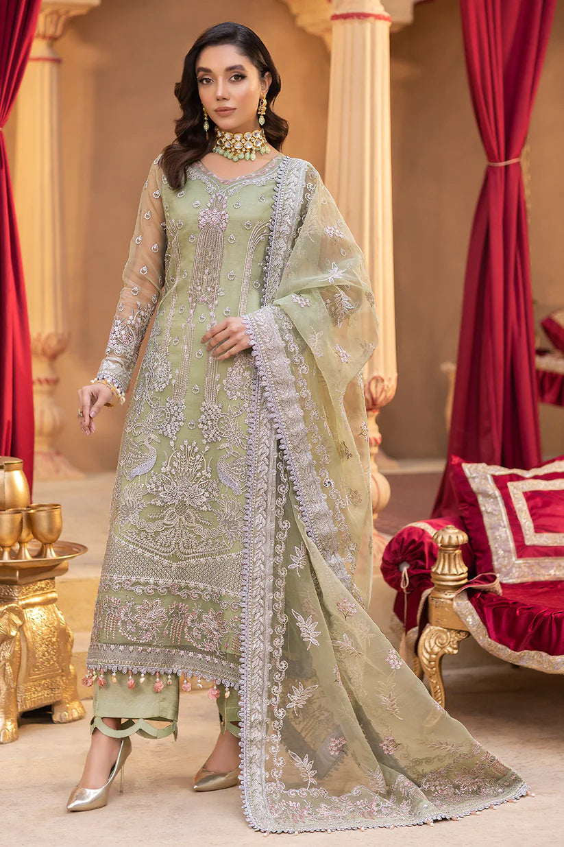 RANG-E-BAHAR ORGANZA EMBROIDERED 3 PCs