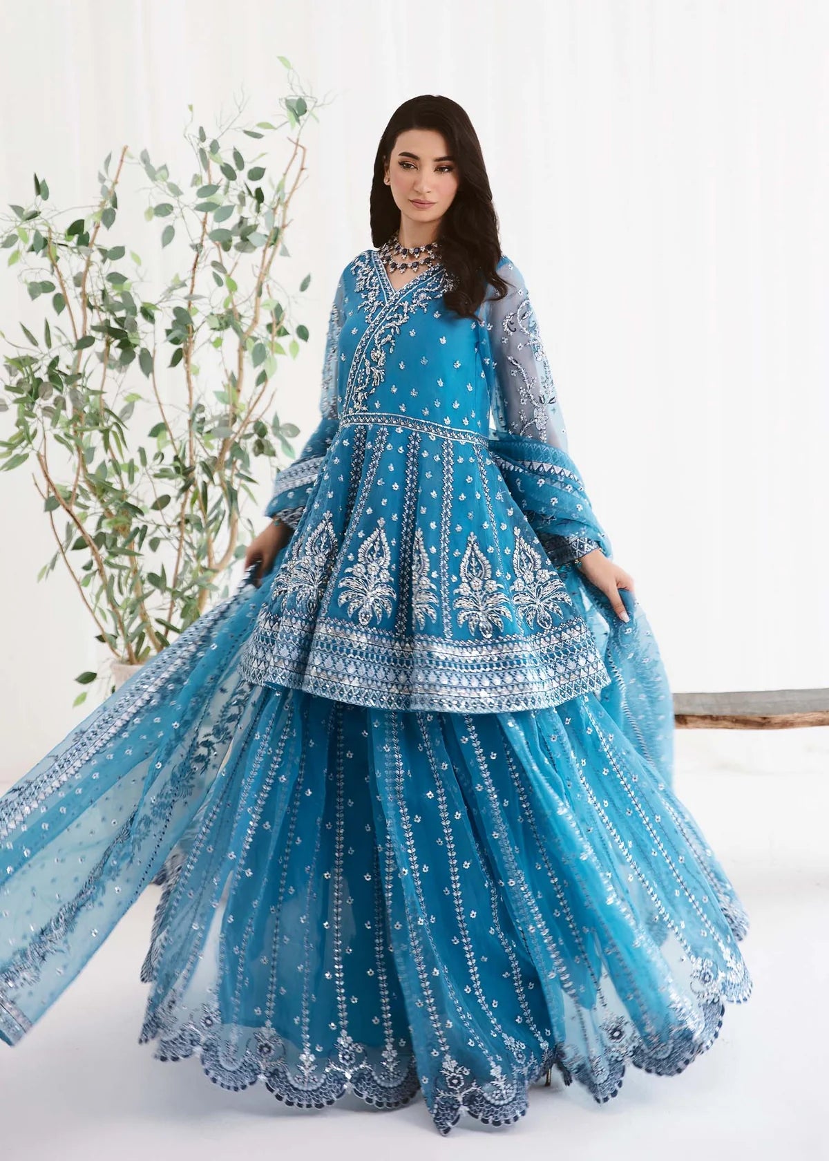 Shop Elegant Angrakha Dresses Online in Pakistan Buraqstore