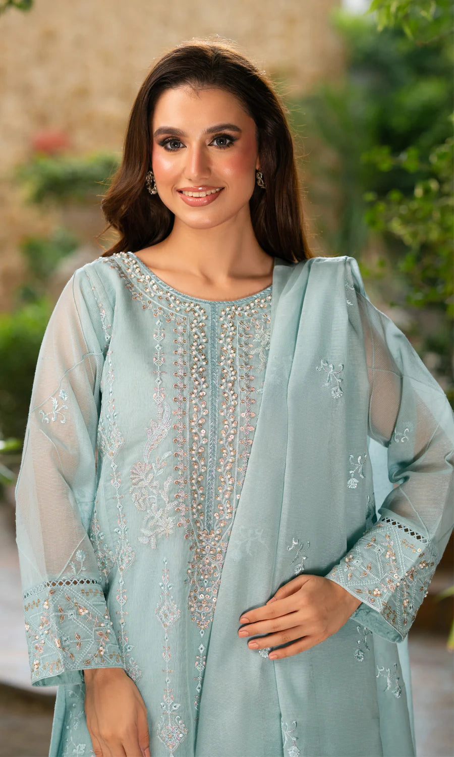 Ice Blue SE-033 Pret 3Pcs