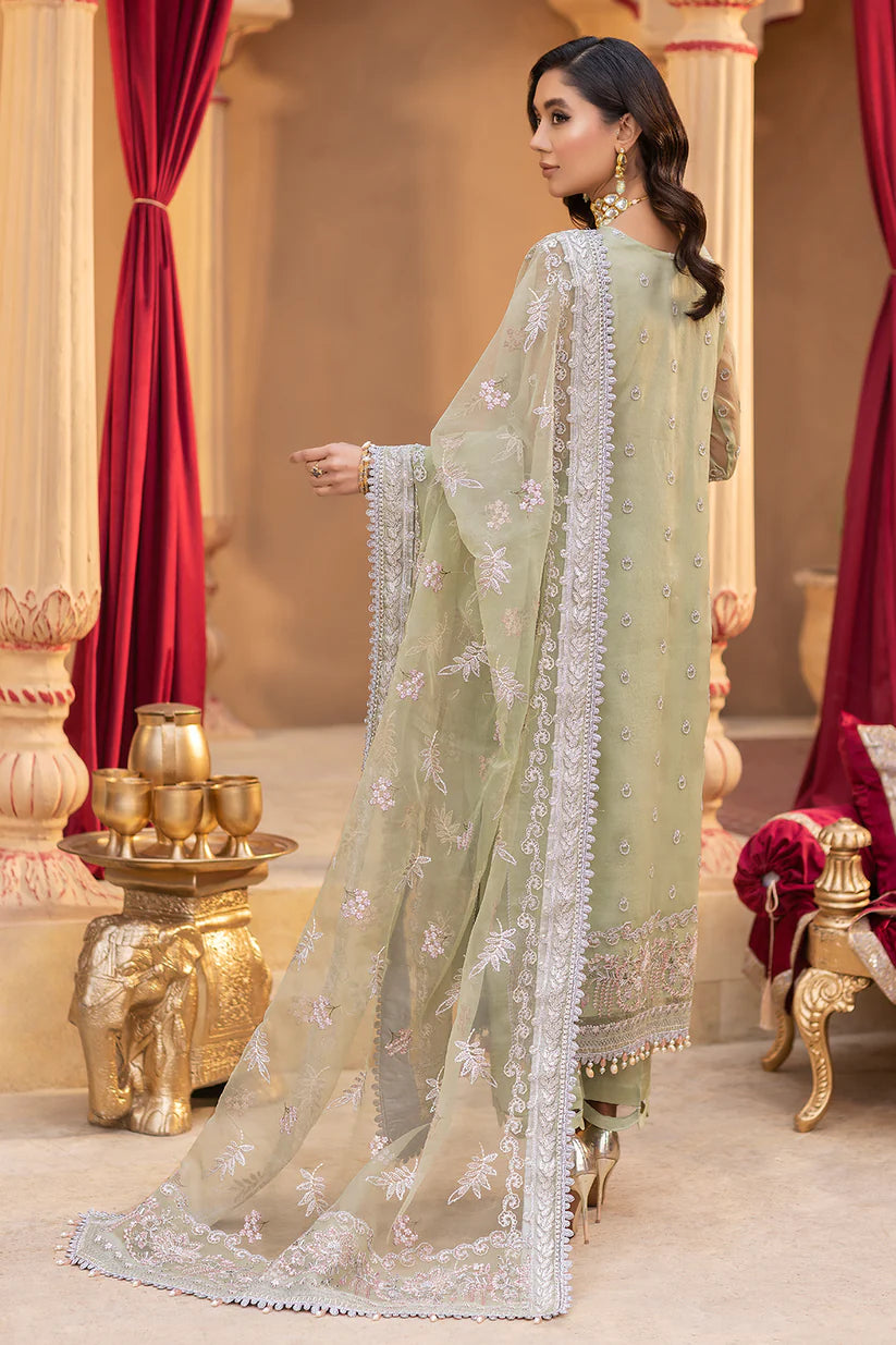 RANG-E-BAHAR ORGANZA EMBROIDERED 3 PCs