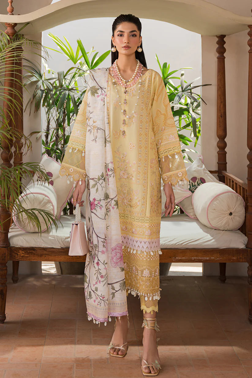 SUBLIME UNSTITCHED EMBROIDERED LAWN 3 PCs