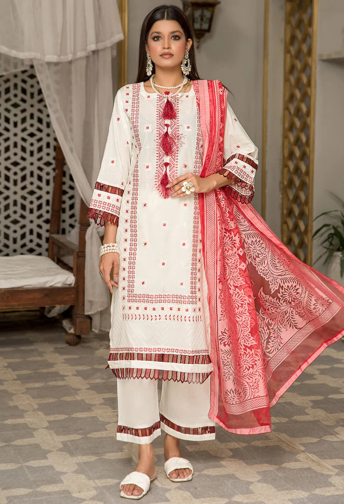 Huma Lawn SH-7703 Unstitched 3 PCs