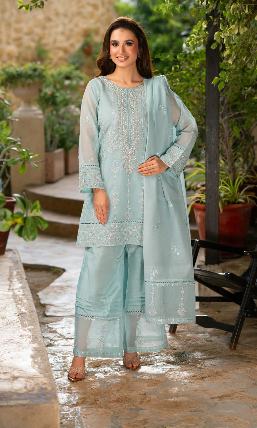 Ice Blue SE-033 Pret 3Pcs