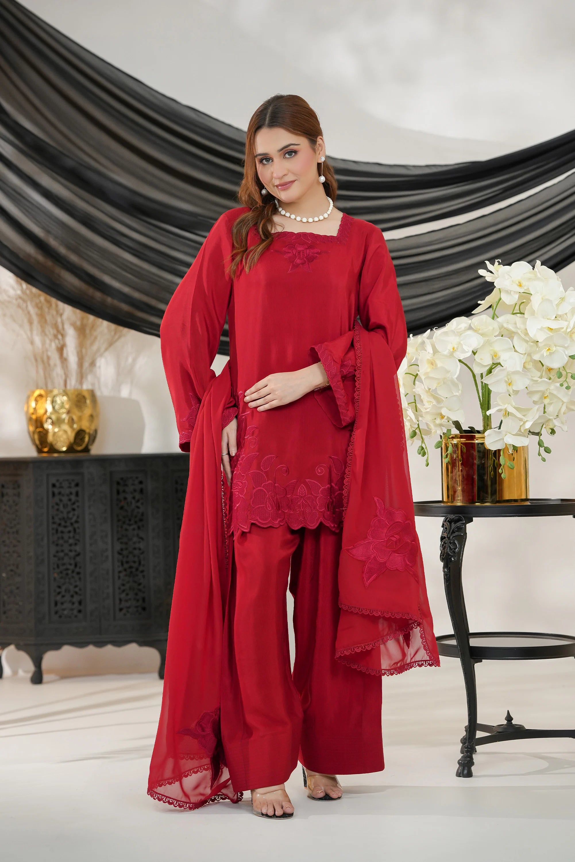 Mahjabeen Luxury Pret 3 Pcs