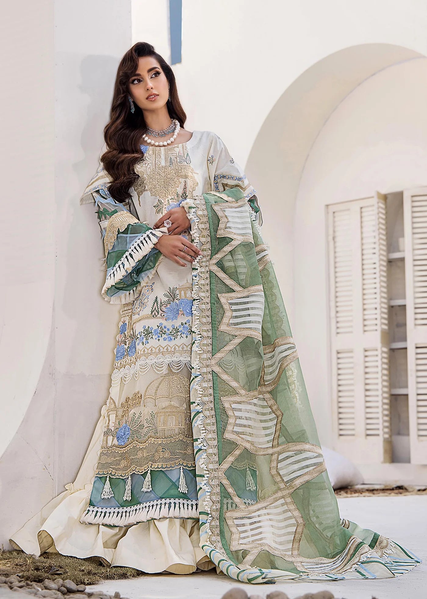 Allure of Sands Lawn Unstitched 3 PCs