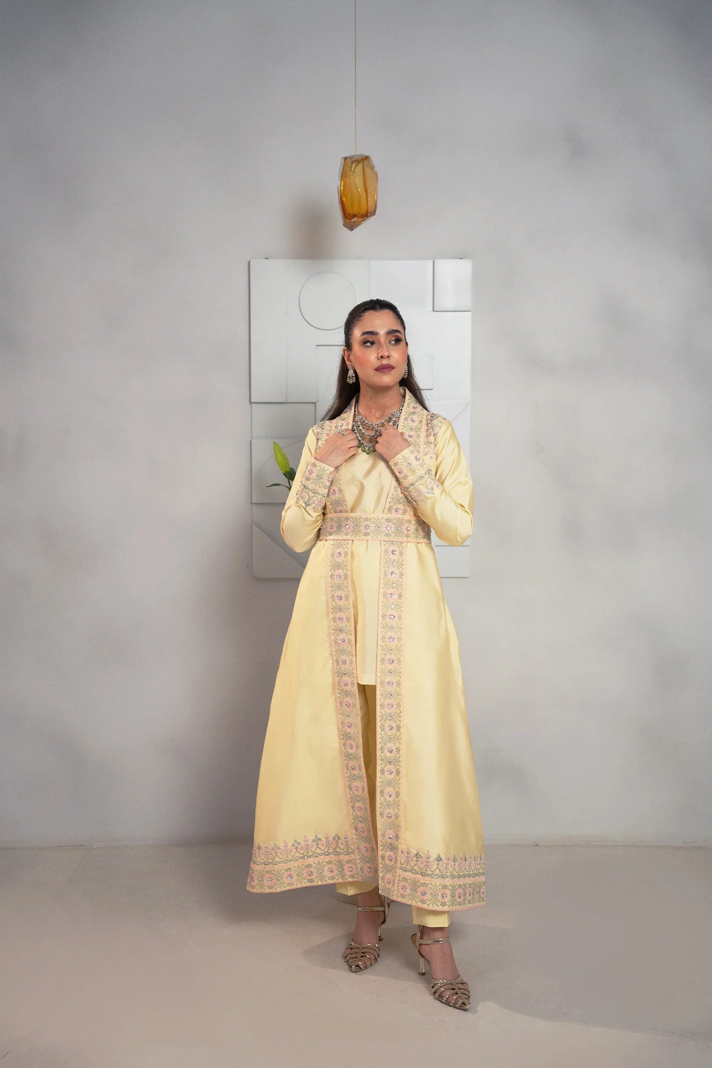 Sahar Embroidered SIlk Pret 4Pcs