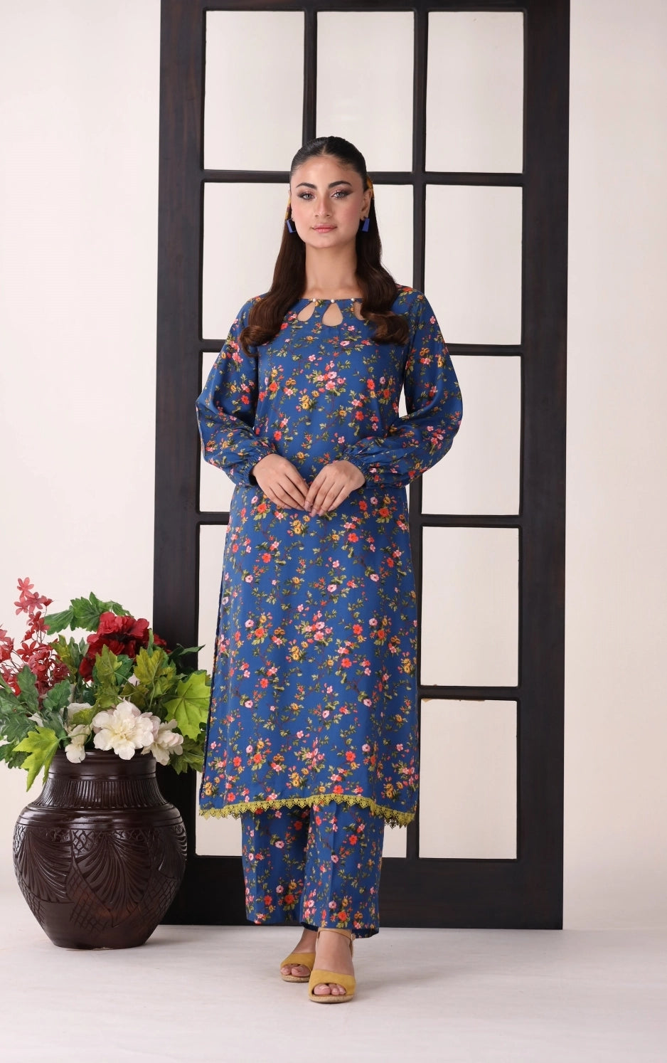 AFG-07 LINEN UNSTITHCED 2 PCs