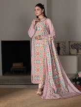 Kaleidoscope Blush Chiffon Pret 2 PCs