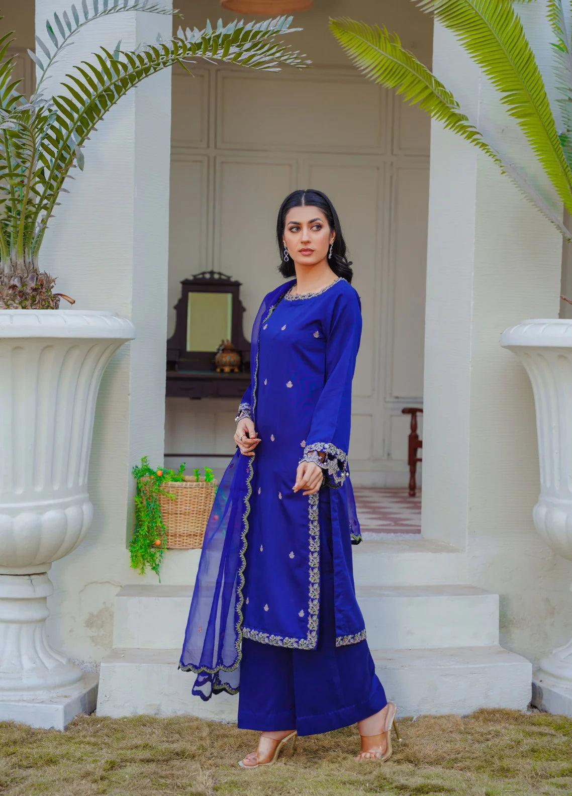 Embroidered Viscose Pret 3PCs