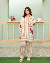 Floral Fantacy Pret Poly Lawn 2 PCs