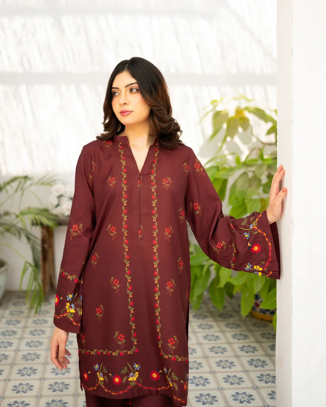 Cherry Charm Pret Poly Lawn 2 PCs