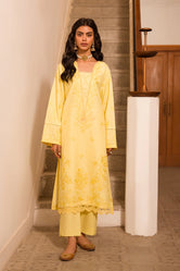 Soft Yellow - NV15D04 Lawn Pret 2 PCs