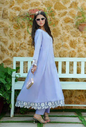 Beautiful Frock Design for Girls Pret 2 PCs