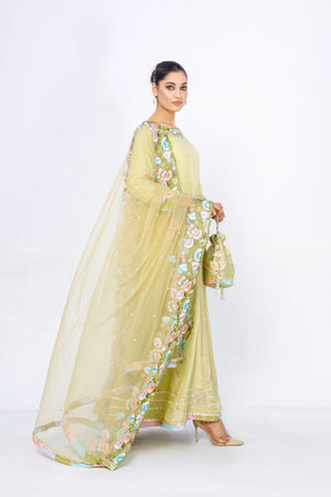 BuraqStore Party Wear Maxi Designs in Pakistan – Vasl Silk Dress