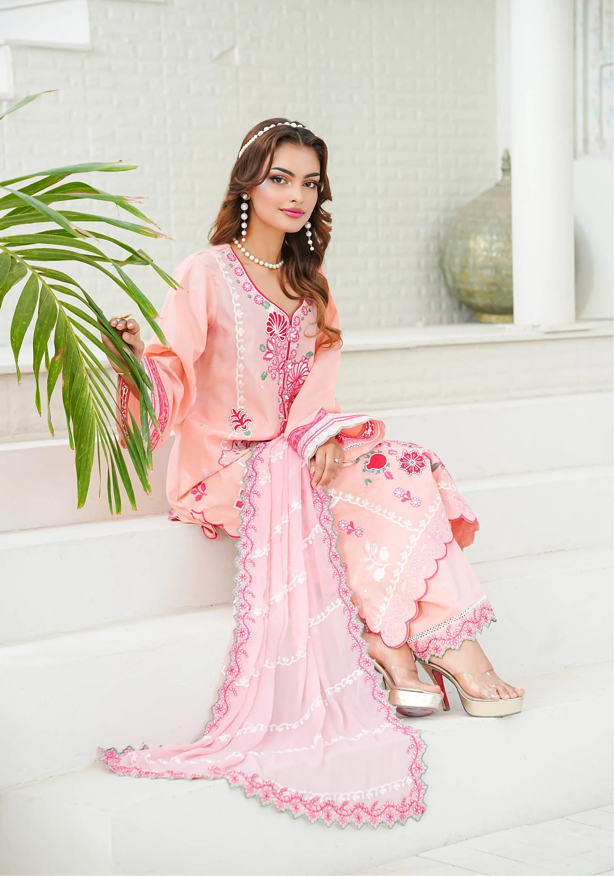 Buraq Store summer dresses candy floss outfit with modern prints