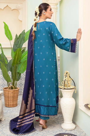 Classic Viscose Dress Embroidered Unstitched 3 Piece