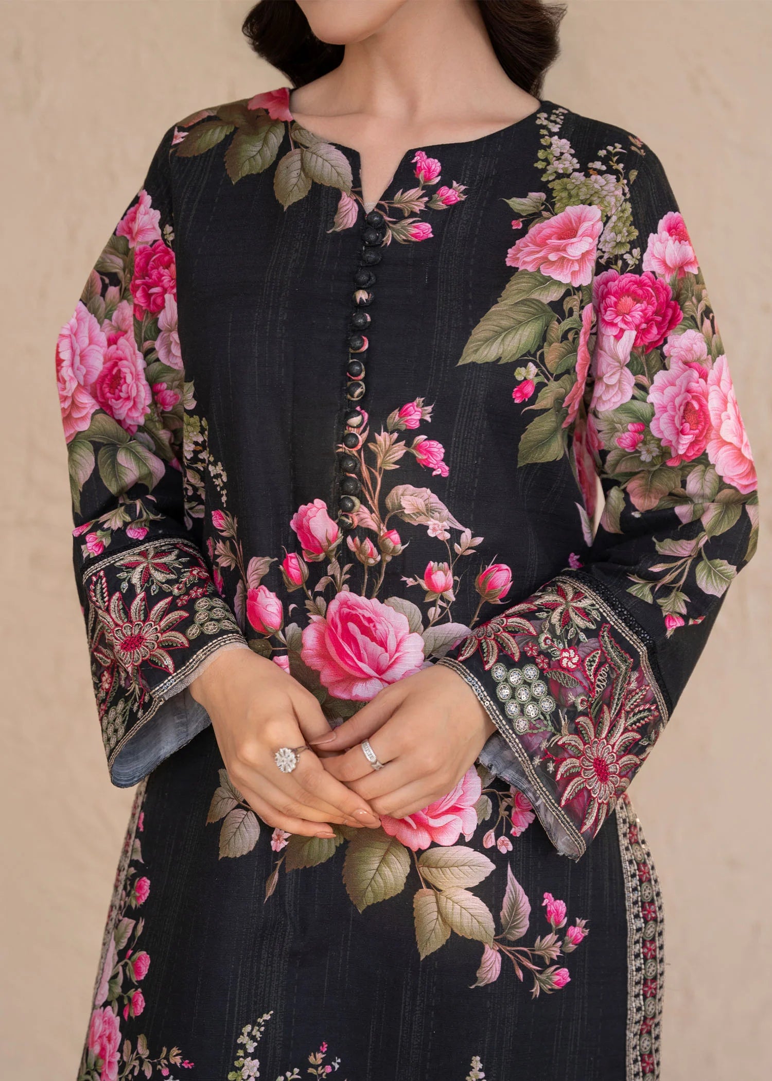 203 Khaddar Pret 3 Pcs