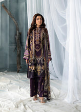 Royal Plum Linen 3 Pcs