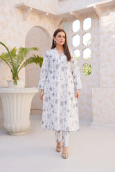 White Elegance - Printed Lawn Pret 2PCs
