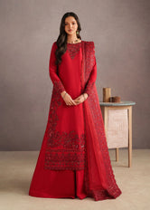 Aina Embroidered Tissue Silk Pret 3 PCs