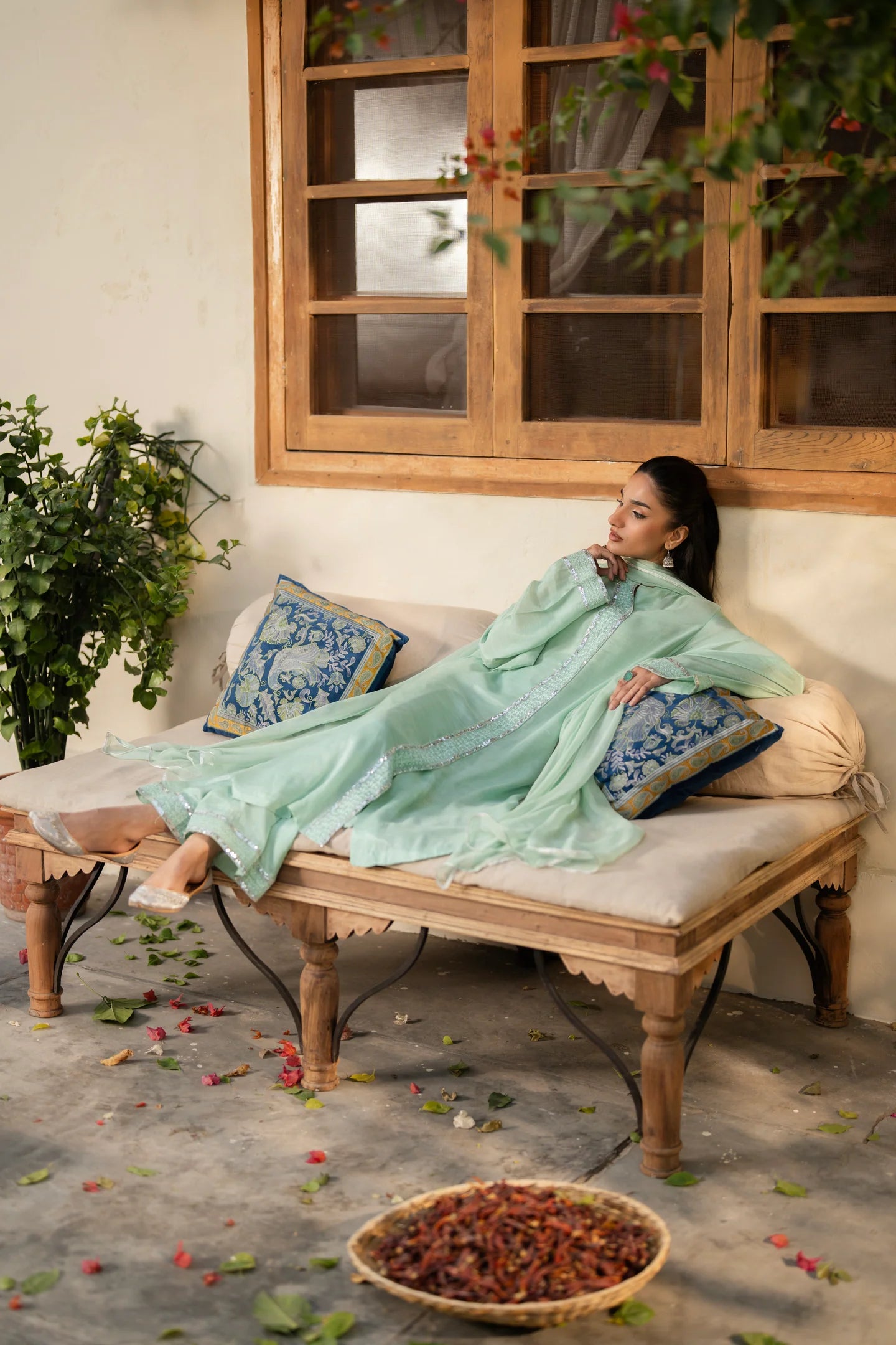 Mehak Pret Raw Silk 2 PCs