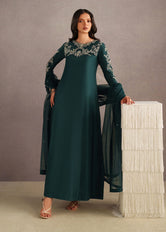 Inara Embroidered Tissue Silk Pret 3 PCs