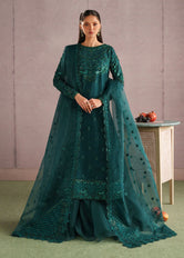 Rameen Embroidered Tissue Silk Pret 3 PCs