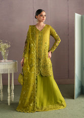 Kaia Embroidered Tissue Silk Pret 3 PCs