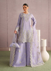 Zareen Embroidered Tissue Silk Pret 3 PCs