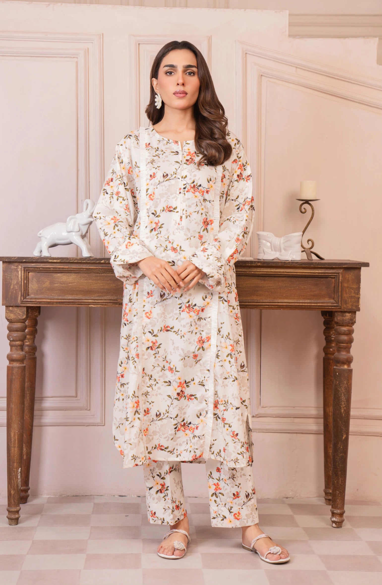 GOSSAMER COTTON LAWN PRET 2 PC