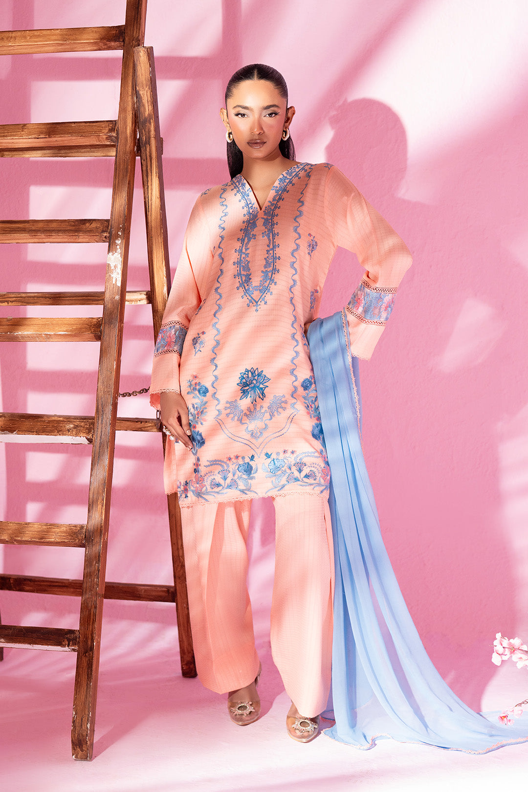 SF - 352 | Soft Peach 3- Piece Set