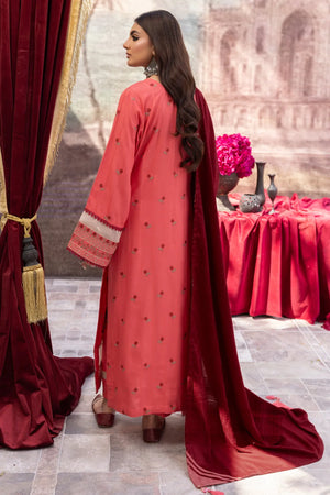 Dhanak Winter Collection 3Pc Dress