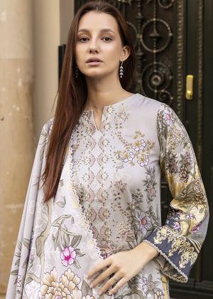 Eliza Linen 3 Pcs meerak chiffon collection
