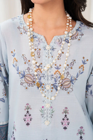 Frostelle Summer Lawn Design – Elegant 3Pc Outfit