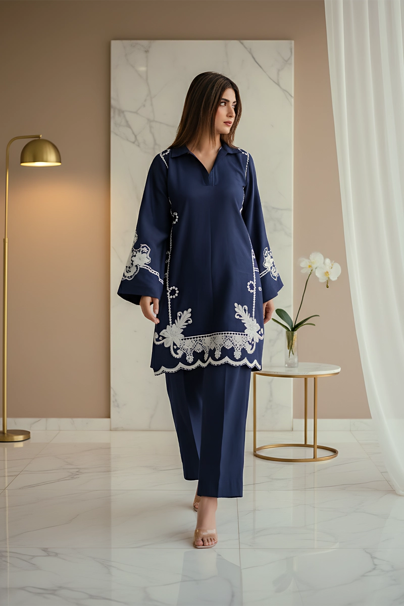 SF - 301| Elegant Blue Co Ord Set