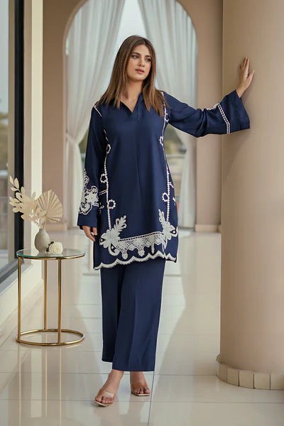 SF - 301| Elegant Blue Co Ord Set