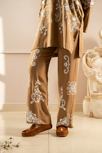 SF - 298|Camel Brown Co Ord Set