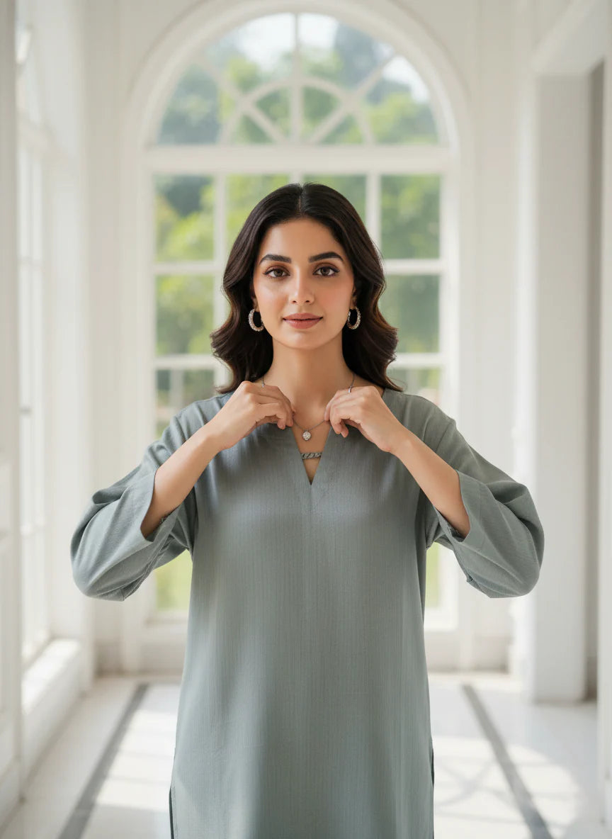 Aqua Whisper Co Ord Set