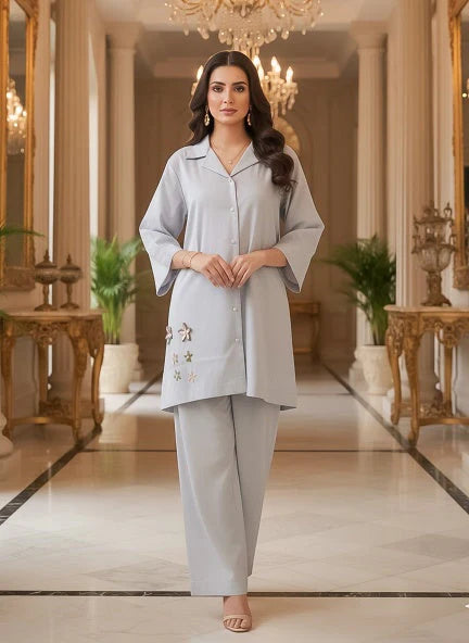 Luna Slate Co Ord Set